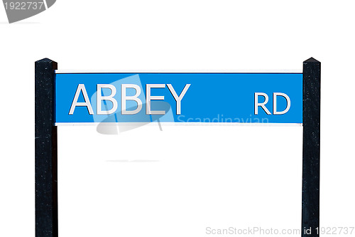 Image of Abbey road sign