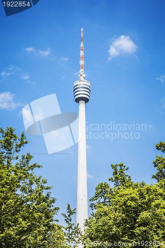 Image of tv broadcasting tower