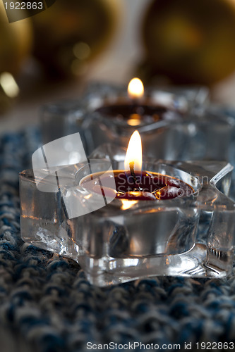 Image of Candles and baubles