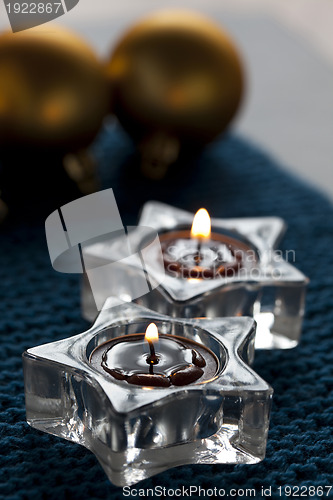 Image of Candles and baubles