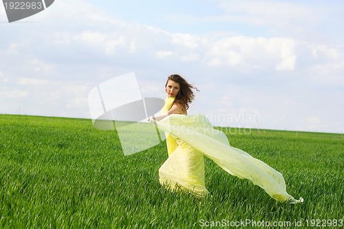 Image of Cute young woman