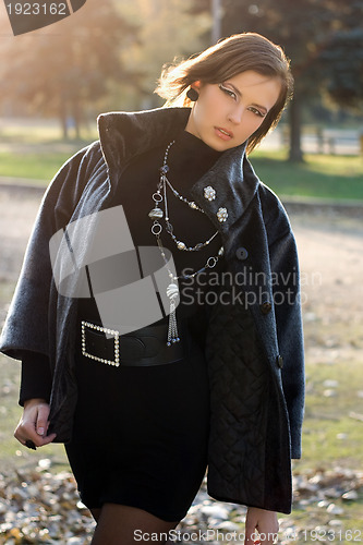 Image of elegant young woman