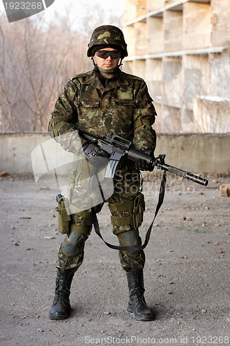 Image of Young military man