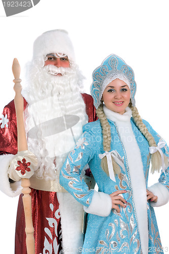 Image of Russian Christmas characters