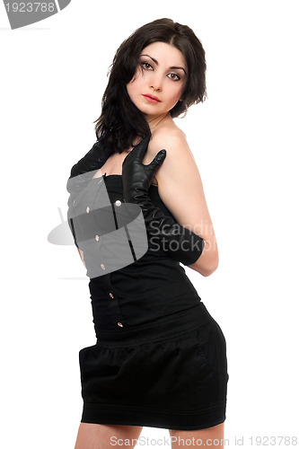 Image of Portrait of attractive young woman