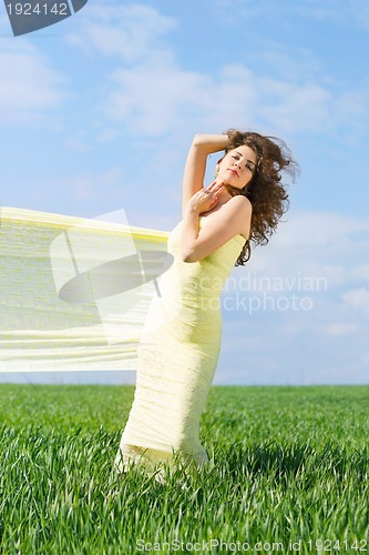 Image of Young nice woman