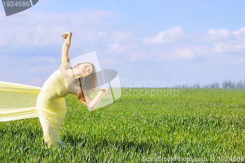 Image of Charming flexible young woman