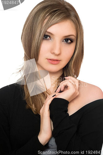 Image of Portrait of a attractive young woman