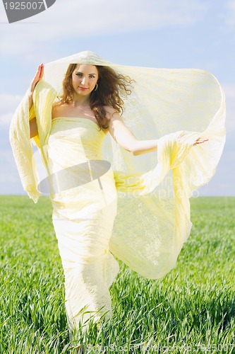 Image of Young smiling woman