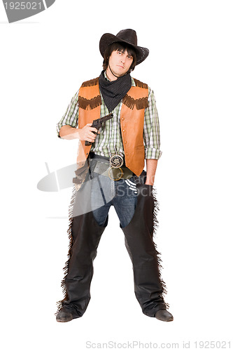 Image of Cowboy with a gun