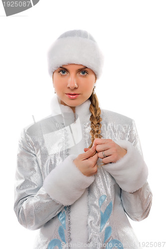 Image of Portrait of a lovely Snow Maiden