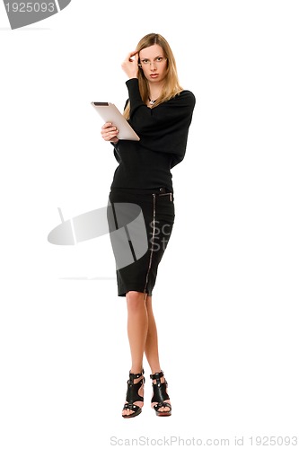 Image of Pretty blonde with the glasses
