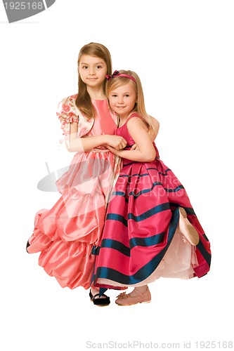 Image of Two attractive little girls