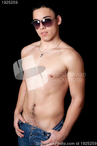 Image of Portrait of guy in sunglasses