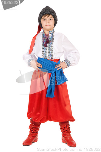 Image of Boy in the Ukrainian national costume