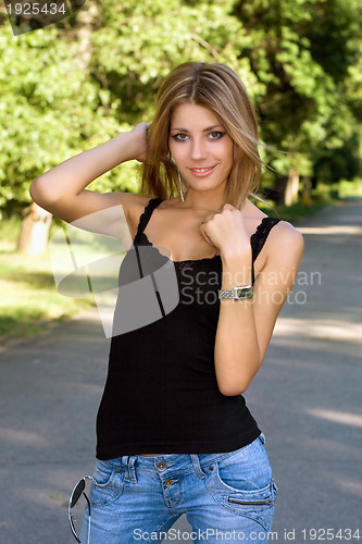 Image of Portrait of young woman