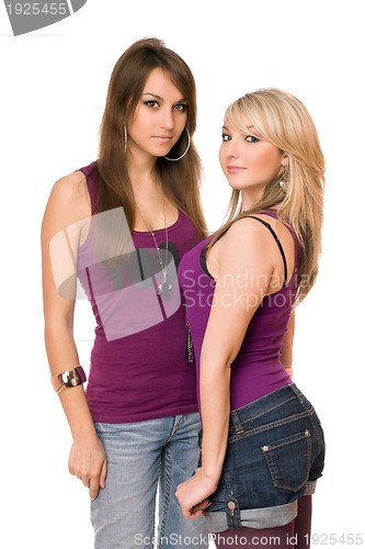 Image of Two pretty young women