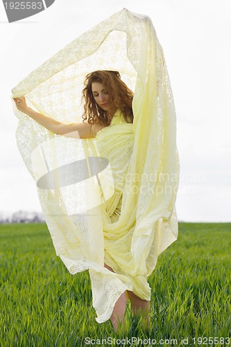 Image of Sensual young woman