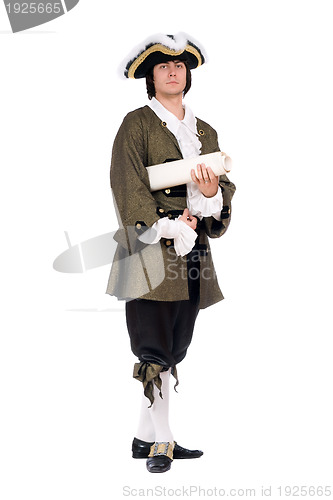 Image of Man in a historical costume