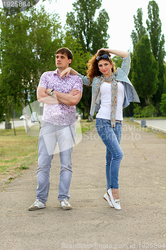 Image of Couple of young people