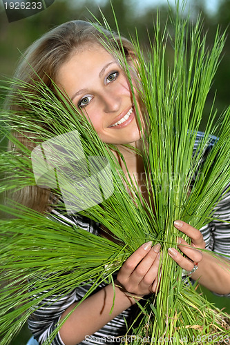 Image of Cheerful blonde