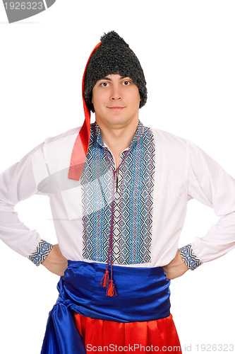 Image of man in the Ukrainian national costume