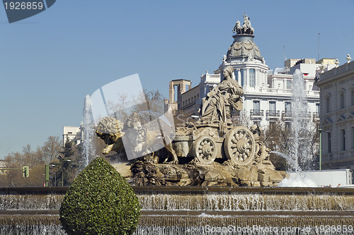 Image of Cibeles Fountain in Madrid