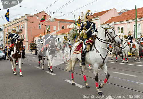 Image of Presidential Guard Lisbon - Portugal
