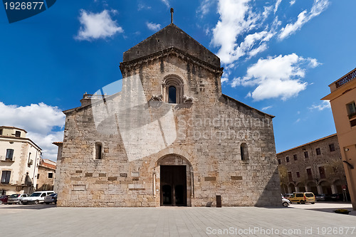 Image of church Sant Pere. Besalu