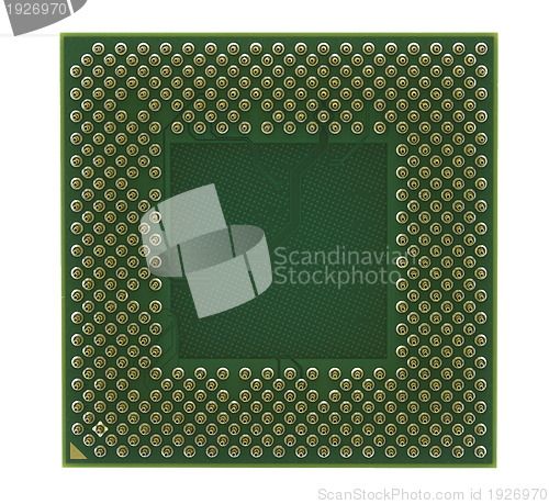 Image of CPU Pins