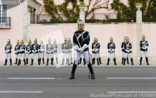 Image of Presidential Guard Lisbon - Portugal