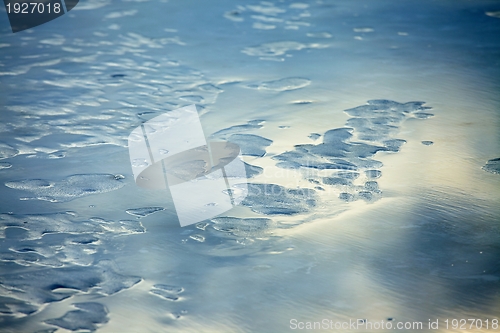 Image of Icy lake