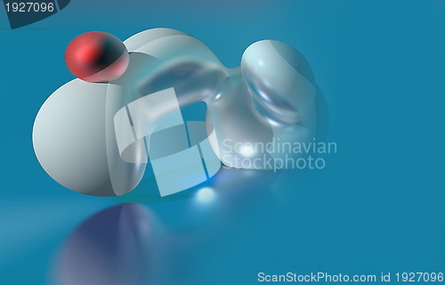 Image of Blue green abstract background