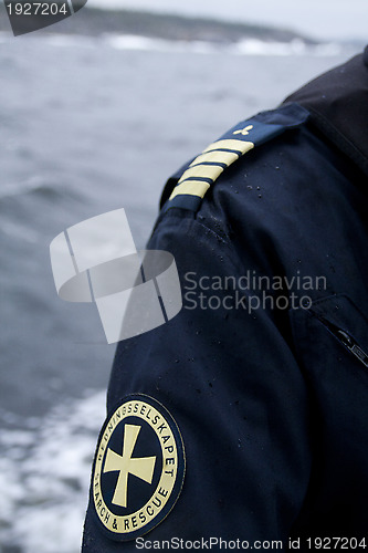 Image of Norwegian Sea Rescue officer