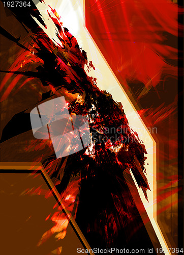Image of Abstract 3d illustration