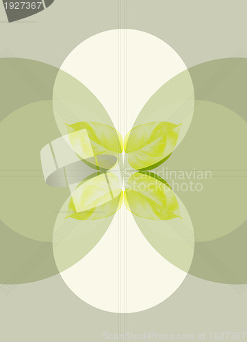 Image of Symmetrical abstract background