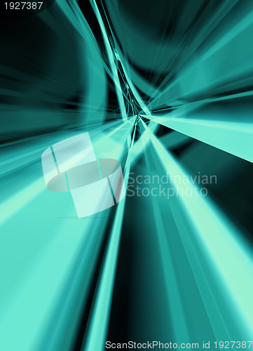 Image of Abstract Light Beams on Black