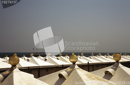 Image of Changing tents, Venice, Italy