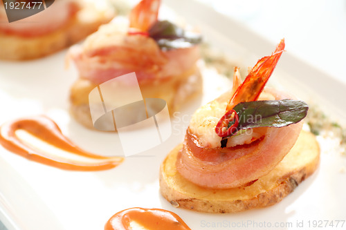 Image of Prawn And Bacon Potato