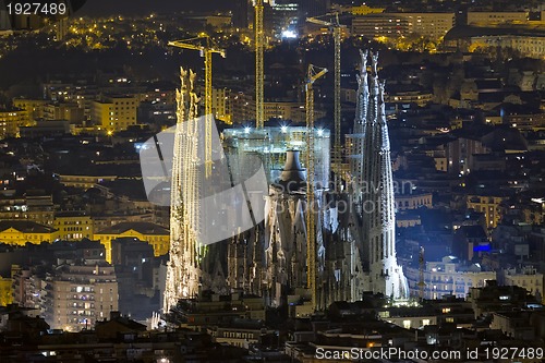 Image of Sagrada Familia Barcelona Spain
