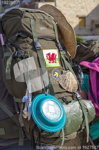 Image of The Pilgrim's backpack