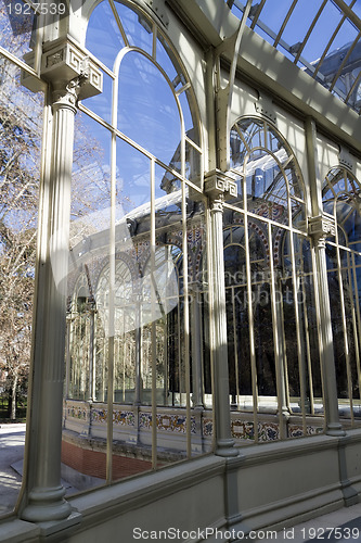 Image of Cristal Palace in the Retiro Park, Madrid