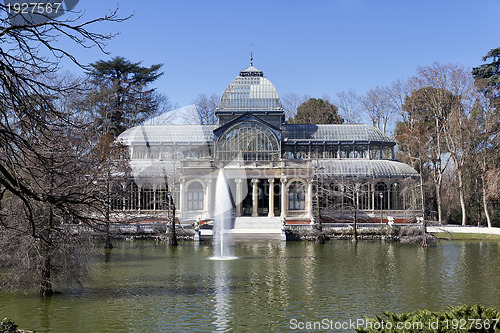 Image of Cristal Palace in the Retiro Park, Madrid