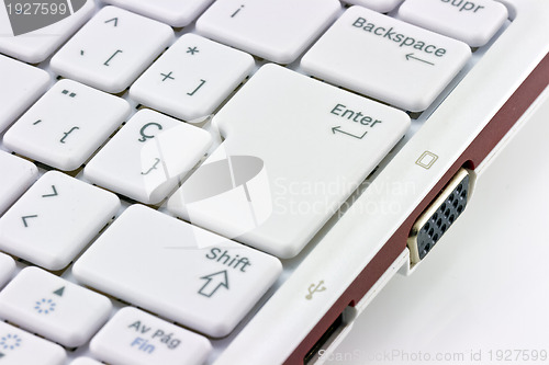 Image of computer keyboard close-up 