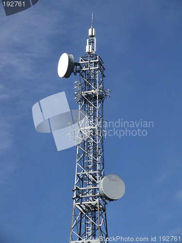 Image of GSM tower technology