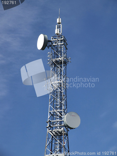 Image of GSM tower technology