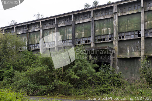 Image of abandoned factory building