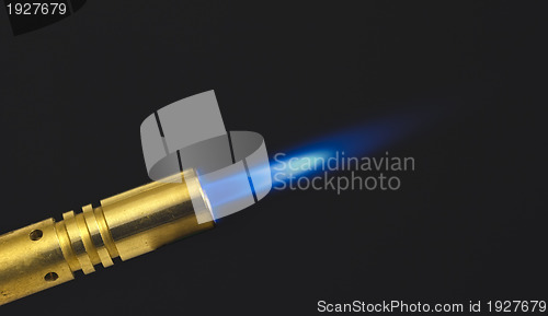 Image of flame blowpipe