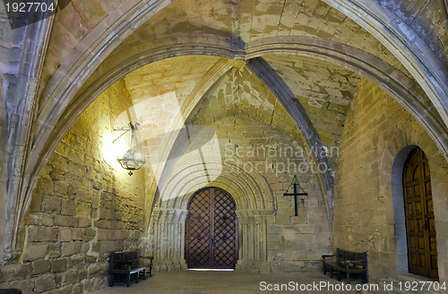 Image of Monastery of Santa Maria de Poblet cross