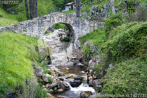 Image of Poo de Cabrales, Old rustic village of Asturia